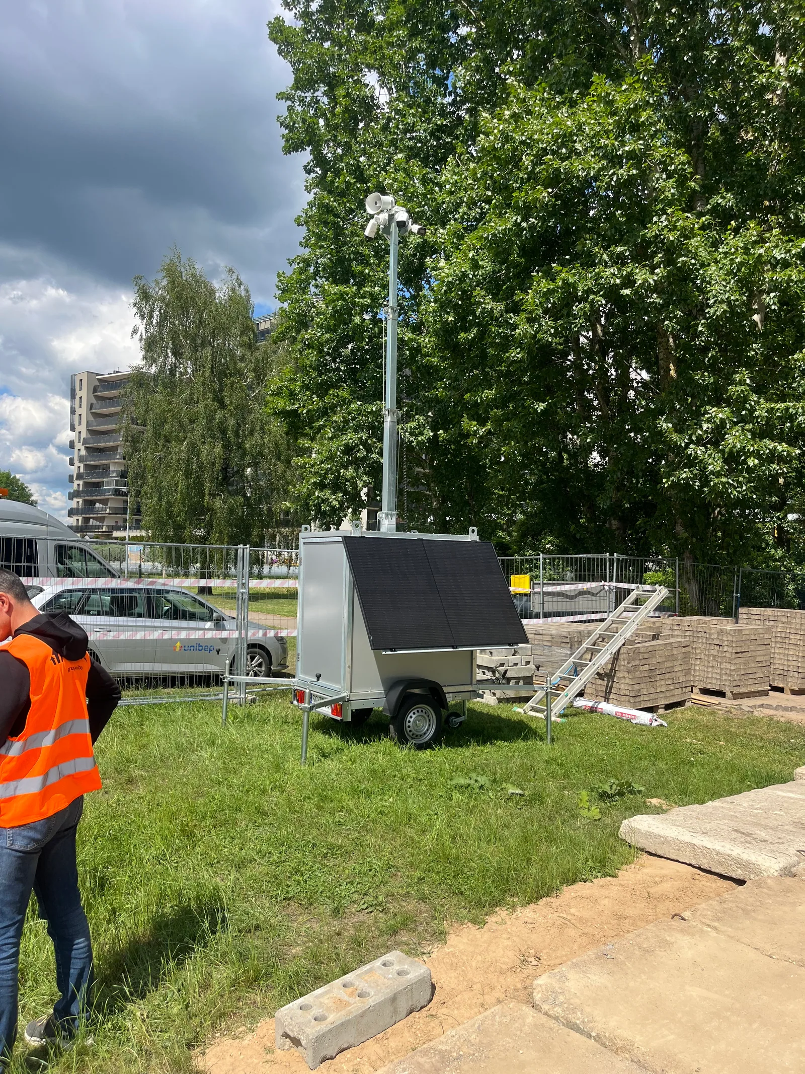 Monitoring terenu przemysłowego